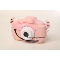 Детская камера Children's fun Camera Cute Kitty "Розовый монстрик"