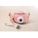 Детская камера Children's fun Camera Cute Kitty "Розовый монстрик"